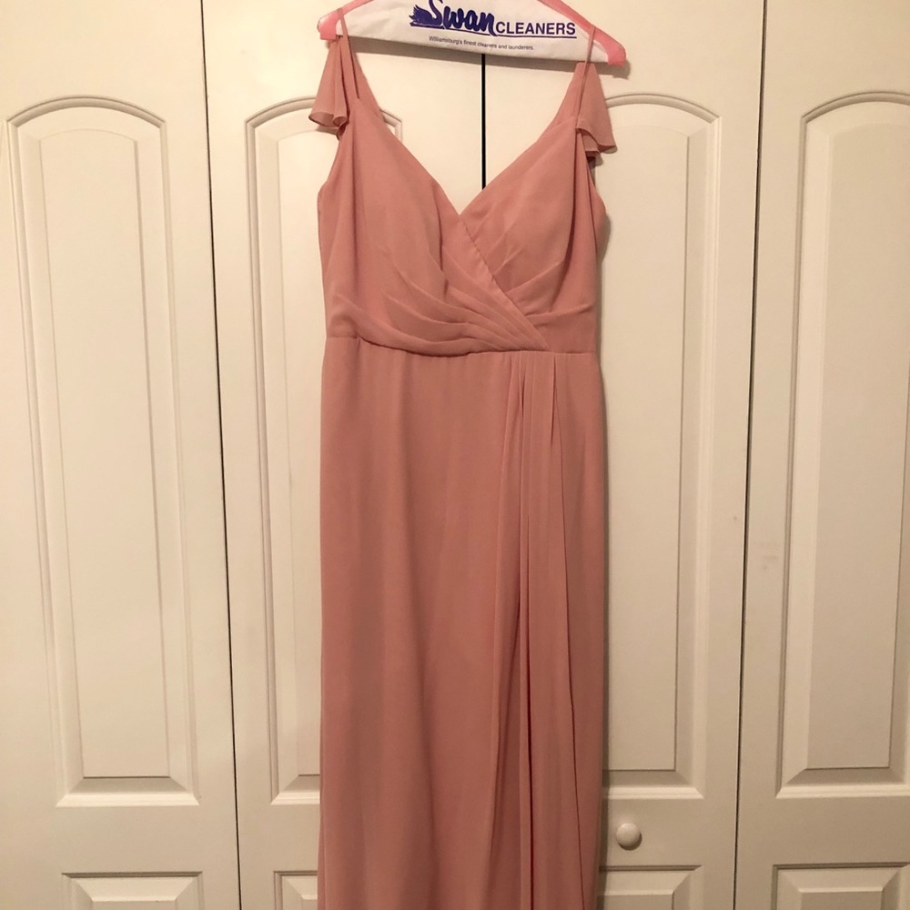 Jasmine Bridesmaids dress size 12 in dusty rose.